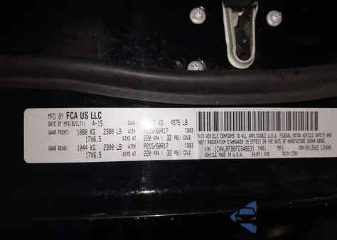 2015 Jeep Patriot Latitude из США, поврежденный, VIN 1C4NJRFB6FD348631